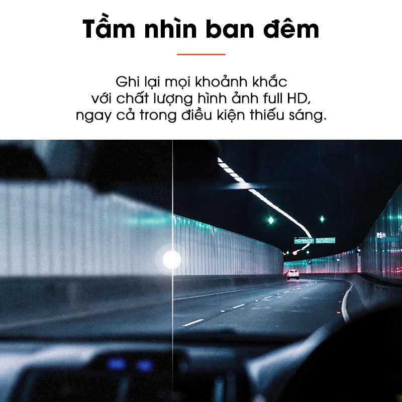 Camera hành trình 70mai Dash Cam 1S XIAOMI 70MAI 1S D06 Điều khiển qua App và giọng nói Góc quay rộng 130° 1080P