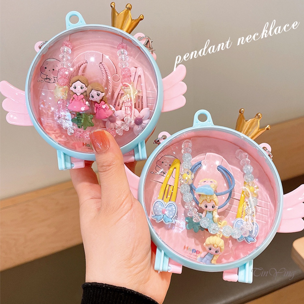 GETNOIVAS Hộp Đựng Trang Sức Dễ Thương Nhiều Màu Sắc Cho Bé Gái