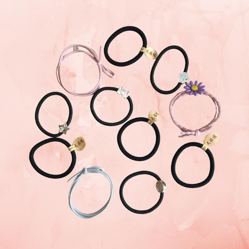 RANDOM - Dây chun buộc tóc dễ thương - Quà tặng OLUKA