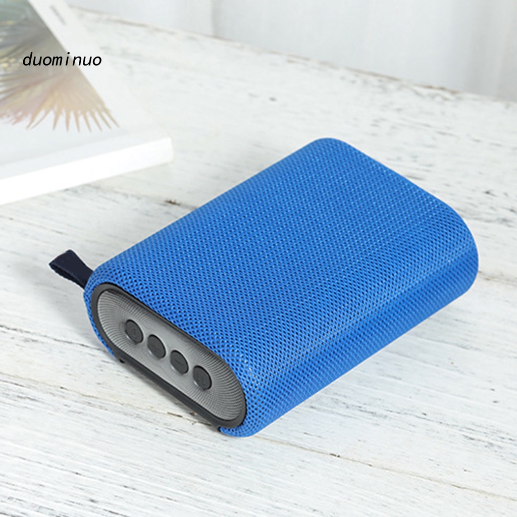 dii Bluetooth Speaker Impact Resistant 2-3H Playtime Stereo Fabric Portable Subwoofer for Home
