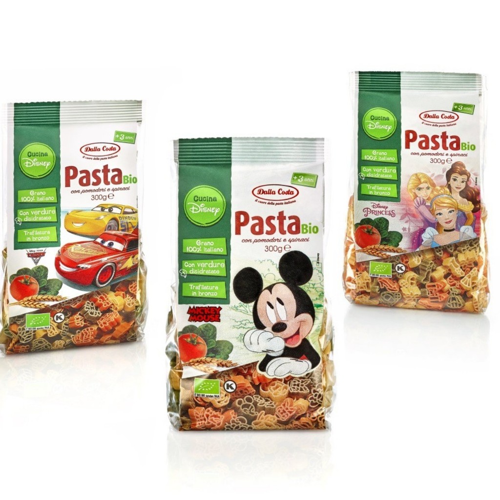 Nui Hữu cơ Disney Pasta nhập khẩu Ý