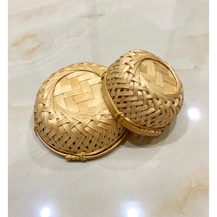 Rổ mây đa năng thủ công bằng tre