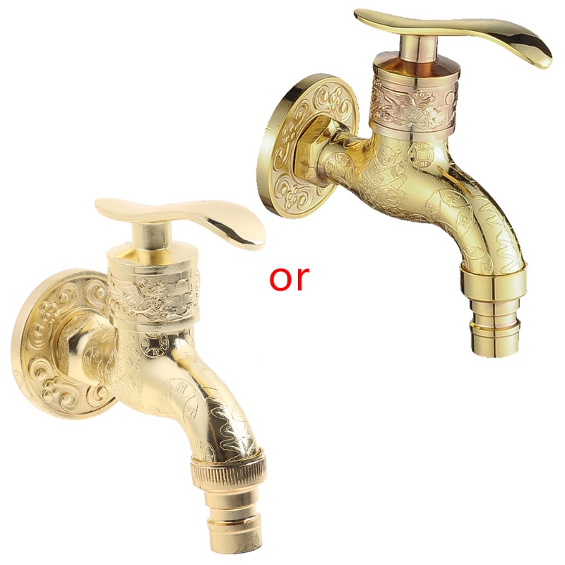 Vòi Nước Gắn Tường Kiểu Cổ Điển Tiện Dụng Cho Nhà Tắm / Vệ Sinh