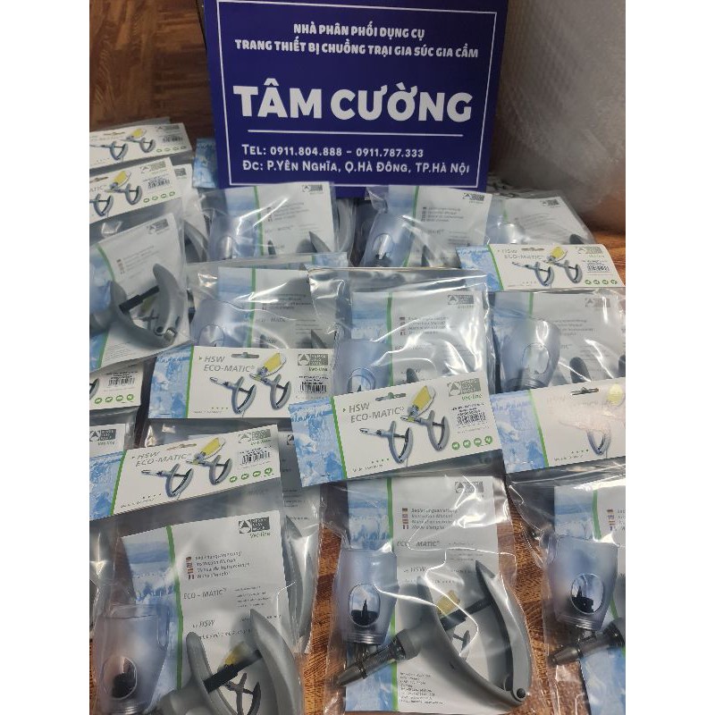 Xi lanh tự động HSW ECO-MATIC, pitong dòng cao cấp, chuẩn chính hãng, bảo hành 6 tháng