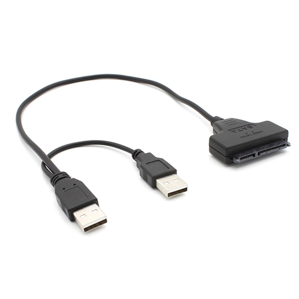 Bộ Chuyển Đổi Ổ Cứng Usb 2.0 Sang Sata 7 + 15 Pin Cho 2.5inch Hdd Laptop