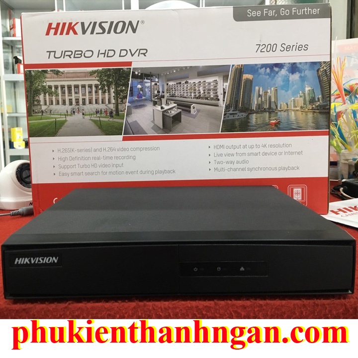 Đầu ghi hình HD-TVI 8 kênh TURBO 3.0 HIKVISION DS-7208HGHI-F1