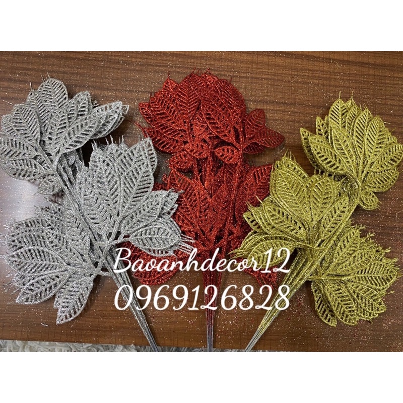 Cành lá  Lộc vừng trang trí oản, tháp nước ngày Tết