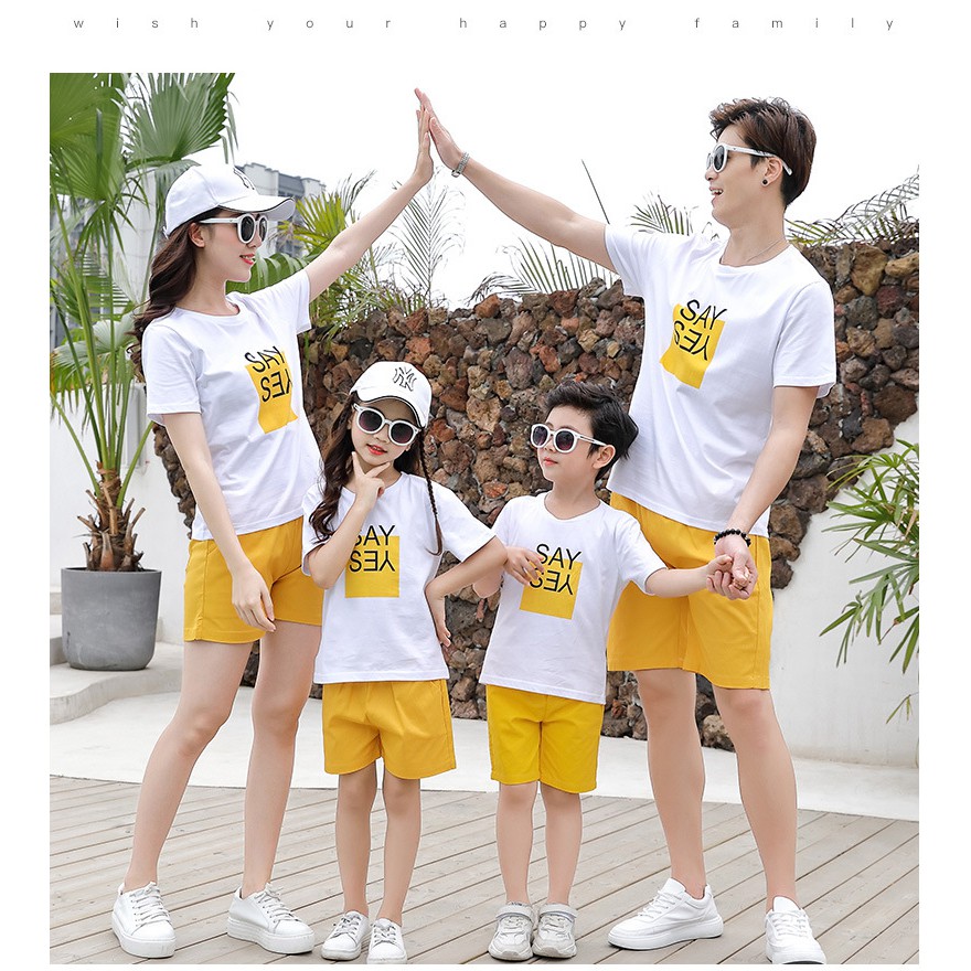 Đồ đi biển gia đình Say Yes DDBGD02 Bin Action