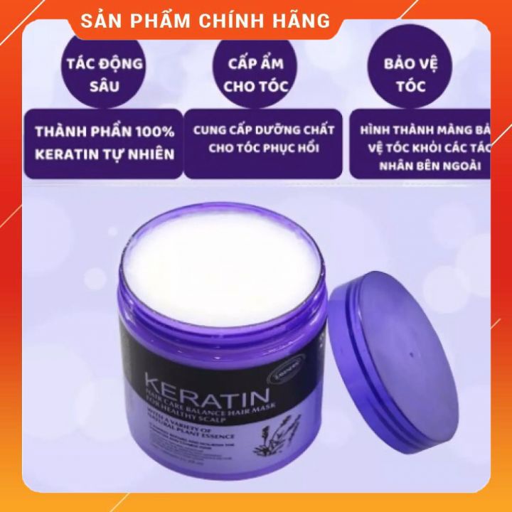 [Hàng chính hãng] DẦU Ủ TÓC , HẤP TÓC KERATIN 1000ml  - Phục hồi tóc cho tóc khỏe