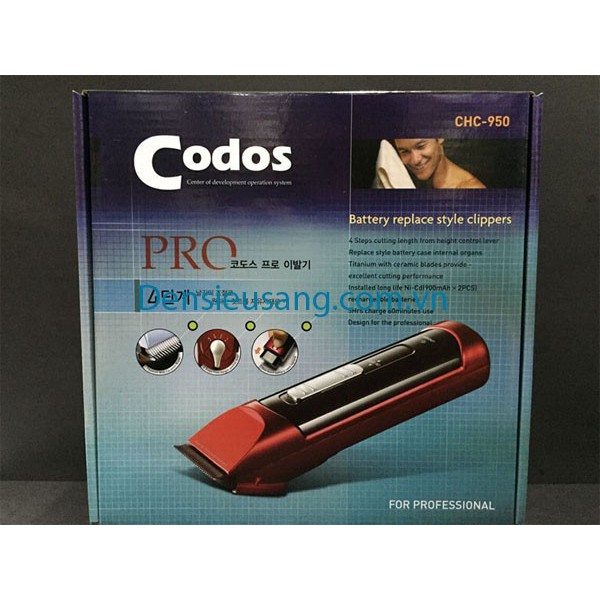 Tông Đơ Cắt Tóc Codos CH-950