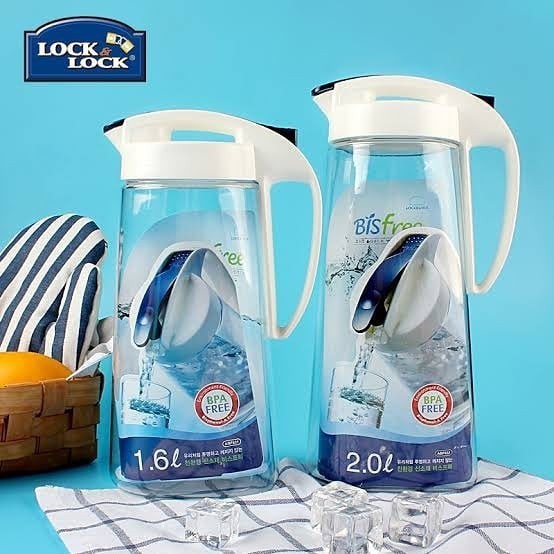 Bình nước LOCK&LOCK bisfree one touch 1,6l  và 2l (ABF631, ABF636)