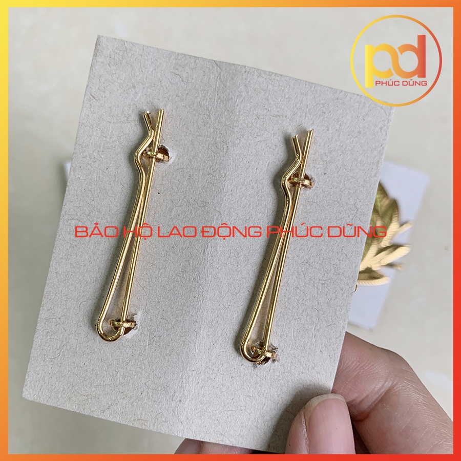 Cành tùng bông lúa đồng phục bảo vệ bằng đồng chuyên nghiệp sang trọn�g giá rẻ gắn cổ áo bảo vệ