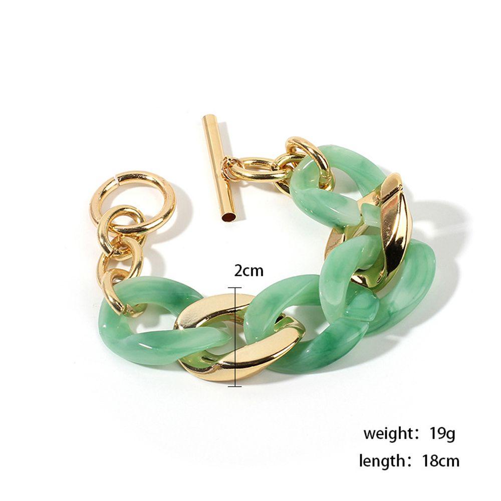 Vòng Tay Chuỗi Hạt Nhựa Resin Thời Trang Đi Biển Mùa Hè