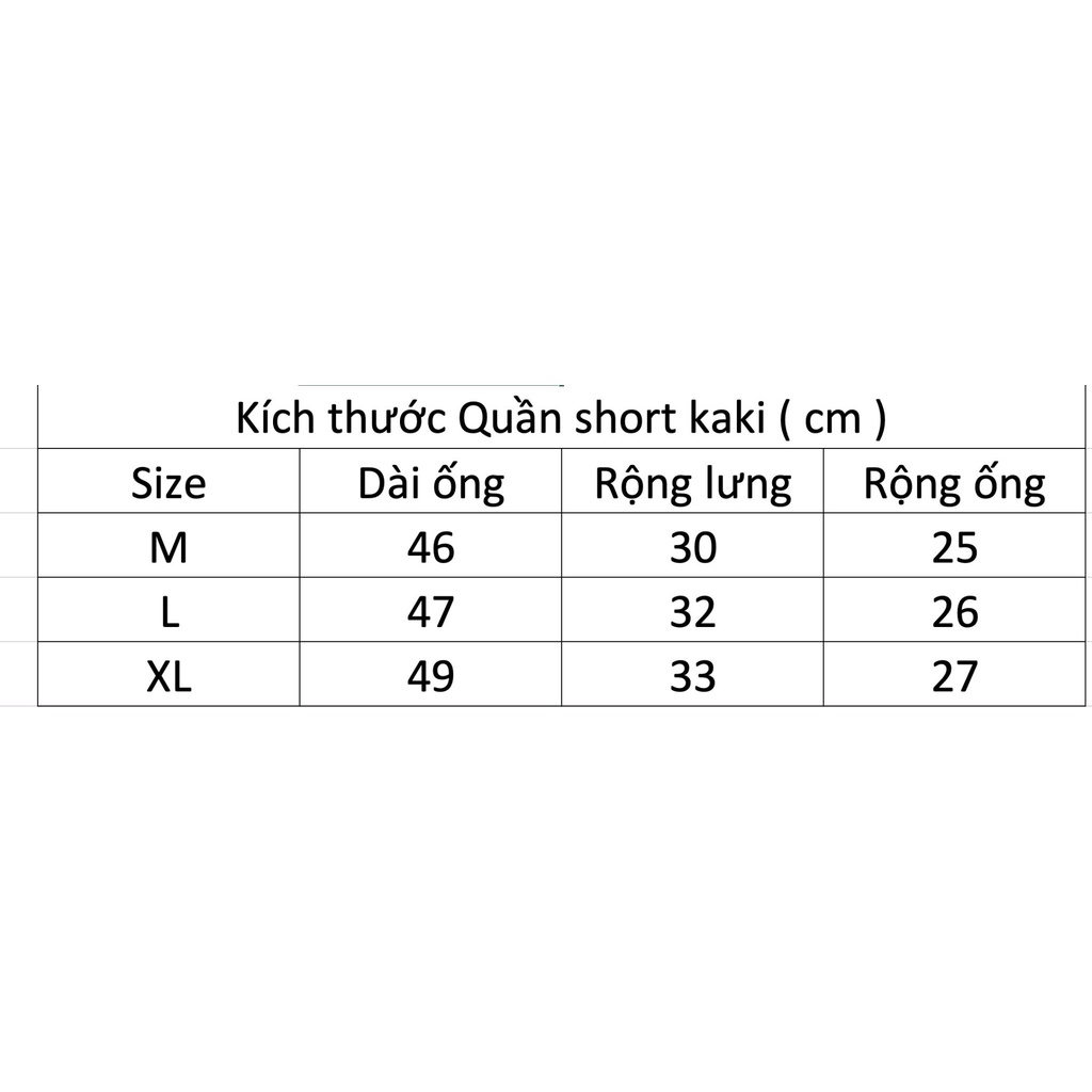 Quần short kaki pants unisex màu đen kem trơn ống suôn đùi Hàn Quốc 2020