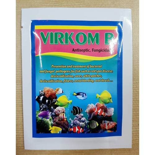 VIRKOM B: Trị nấm, diệt khuẩn cho cá cảnh