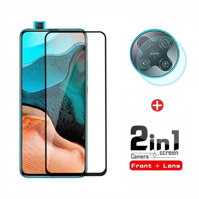 Xiaomi Poco F2 Pro Tempered Glass Xiaomi Redmi Note 9s 9 8 7 K20 K30 Pro 8A Full Coverage Full Glue Screen Protector Protective Tempered Glass Film