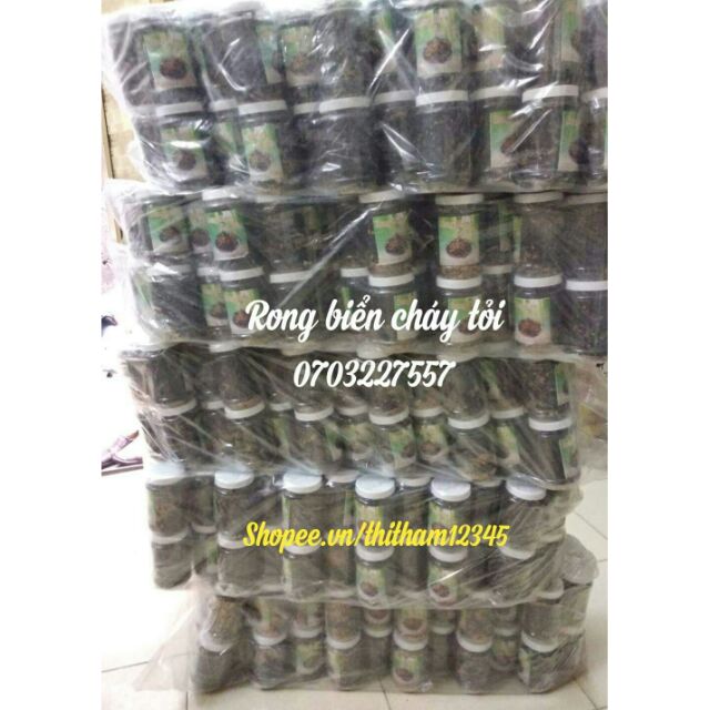 ( GIÁ SỈ)( MIỄN SHIP Ở HCM) SỈ 10 HỦ Rong biển cháy tỏi/ ăn liền/ nhà làm siêu ngon, rẻ, chất lượng( dạo/ thức ăn vặt)
