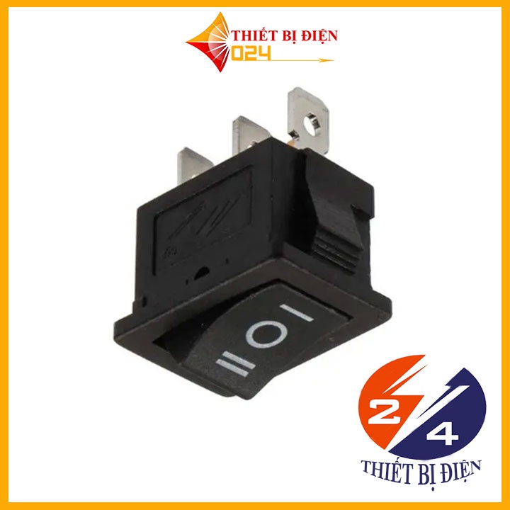 Công Tắc Bập Bênh KCD1 10x15mm 3 Chân 3 Chế Độ ON-OFF-ON