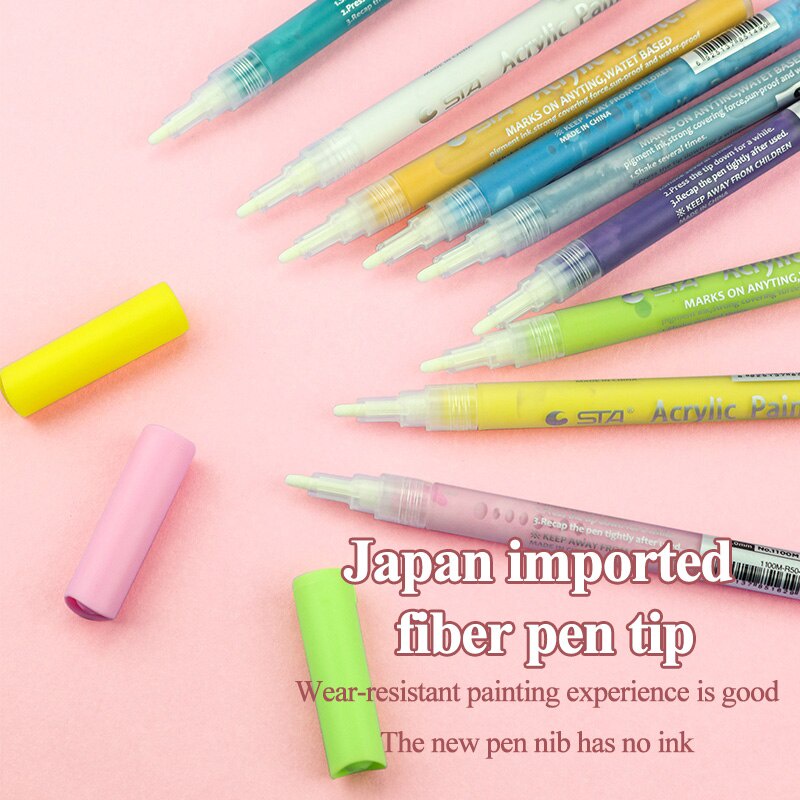 Sta Set 1100 Giấy Vẽ Tranh Bằng Vải canvas / Giấy Màu Nước Sáng Tạo