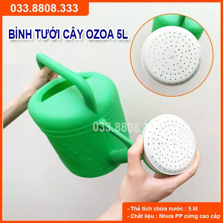 Bình  ( Zoa )  Tưới Cây 5lit - Dùng tưới hoa cây cảnh