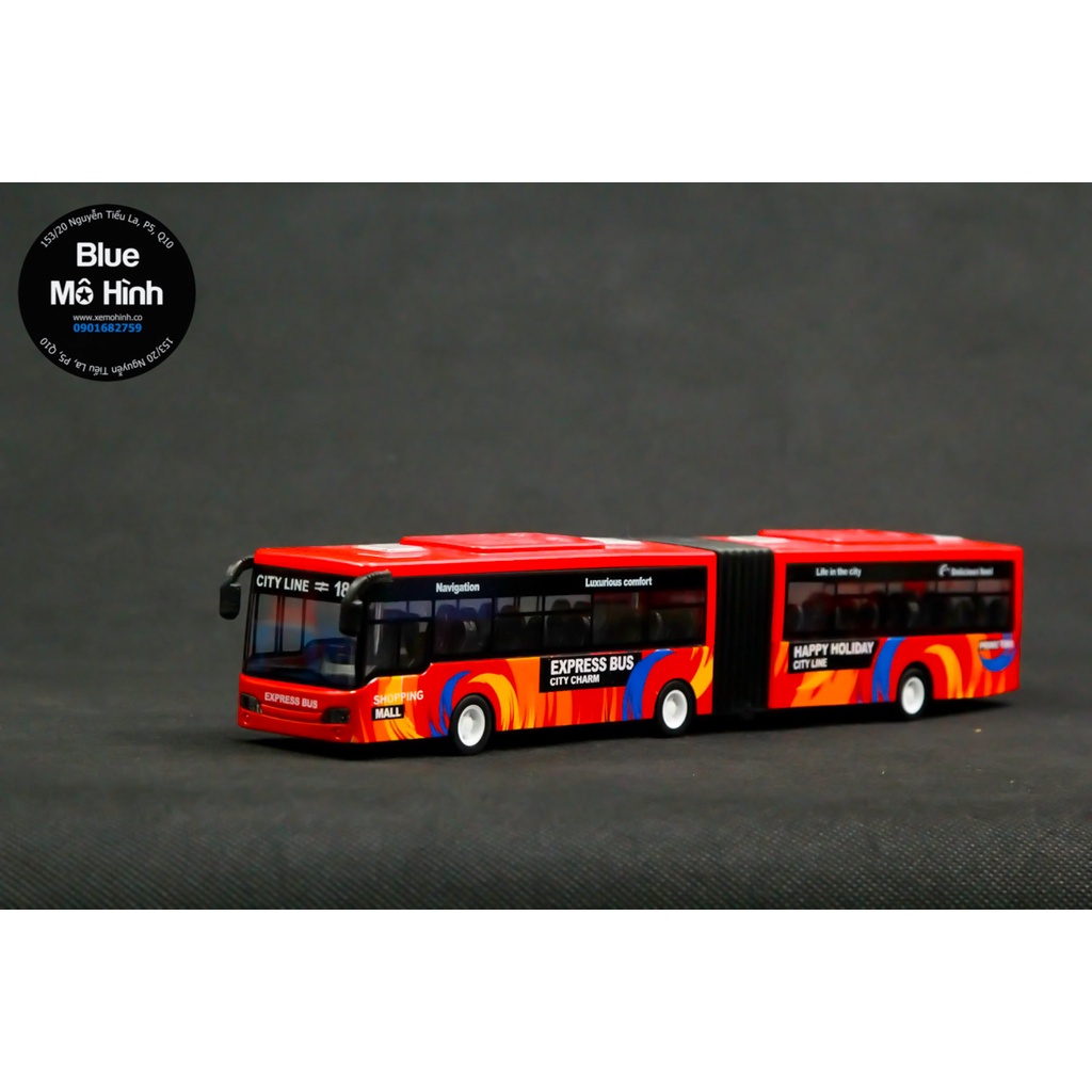 Blue mô hình | Mô hình xe Bus Express nối dài