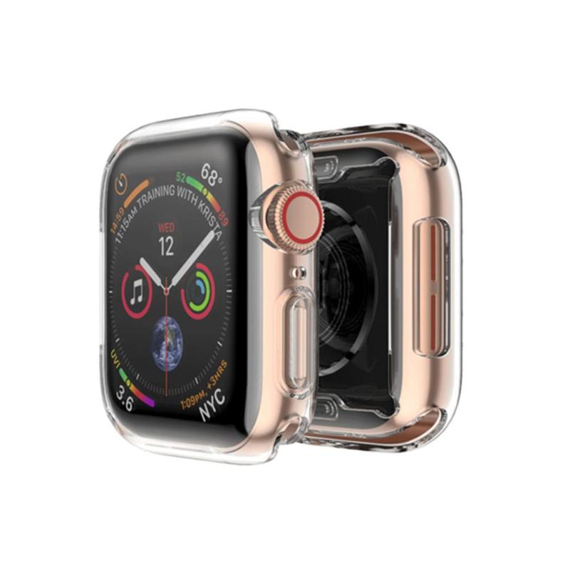 Vỏ PC cứng siêu mỏng bảo vệ màn hình thích hợp cho đồng hồ Apple Watch iWatch Series 7 6 SE 5 4 3 2 1