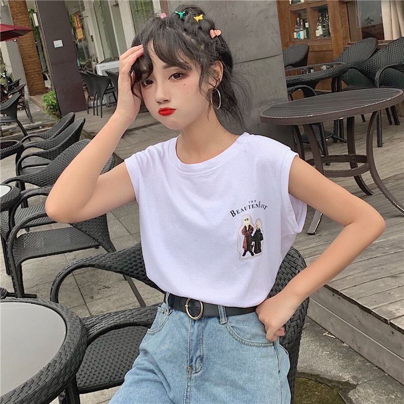 Áo Không Tay Dáng Rộng Thời Trang Mùa Hè Dành Cho Nữ