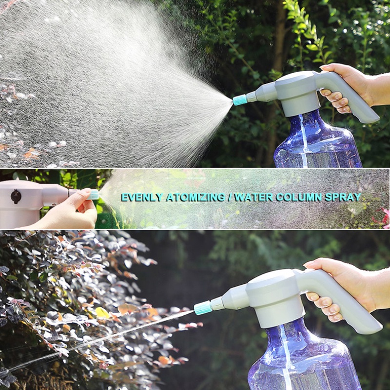 ♫Máy Phun Tưới Vườn Điện 3L Máy Phun Sương Tưới Cây Điều Chỉnh 360 ° Áp Suất Cao Máy Phun Sương Tưới Cây Tự Động Chống Nước Dung Tích Cao Cho Cây Trồng Trong Nhà Ngoài Trời