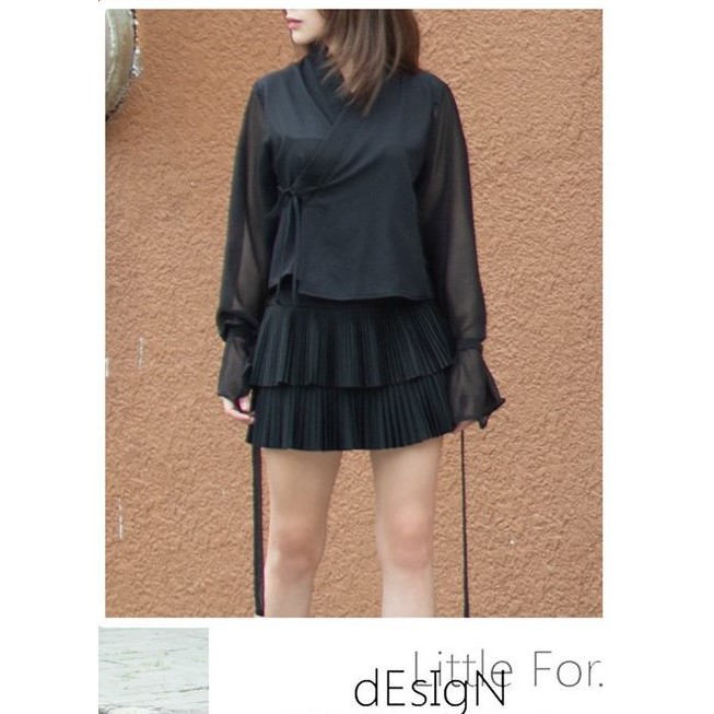 Áo Giao Lĩnh Tay Voan (cổ chéo) | BigBuy360 - bigbuy360.vn