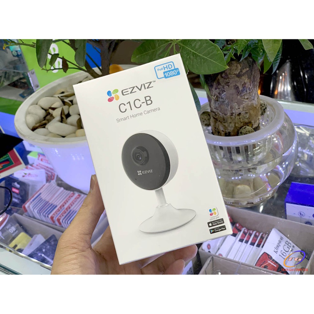 [Mã 155ELSALE giảm 7% đơn 300K] Camera Ezviz C1C-B 2.0 1080P, chuẩn nén H.265