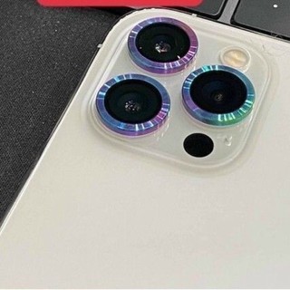[ Titan cầu vồng ] Dán bảo vệ từng mắt Camera iPhone 12 Mini,12,12 Pro,12 ProMax,11,11 Pro,11 Pro Max 7 màu sắc cầu vồng
