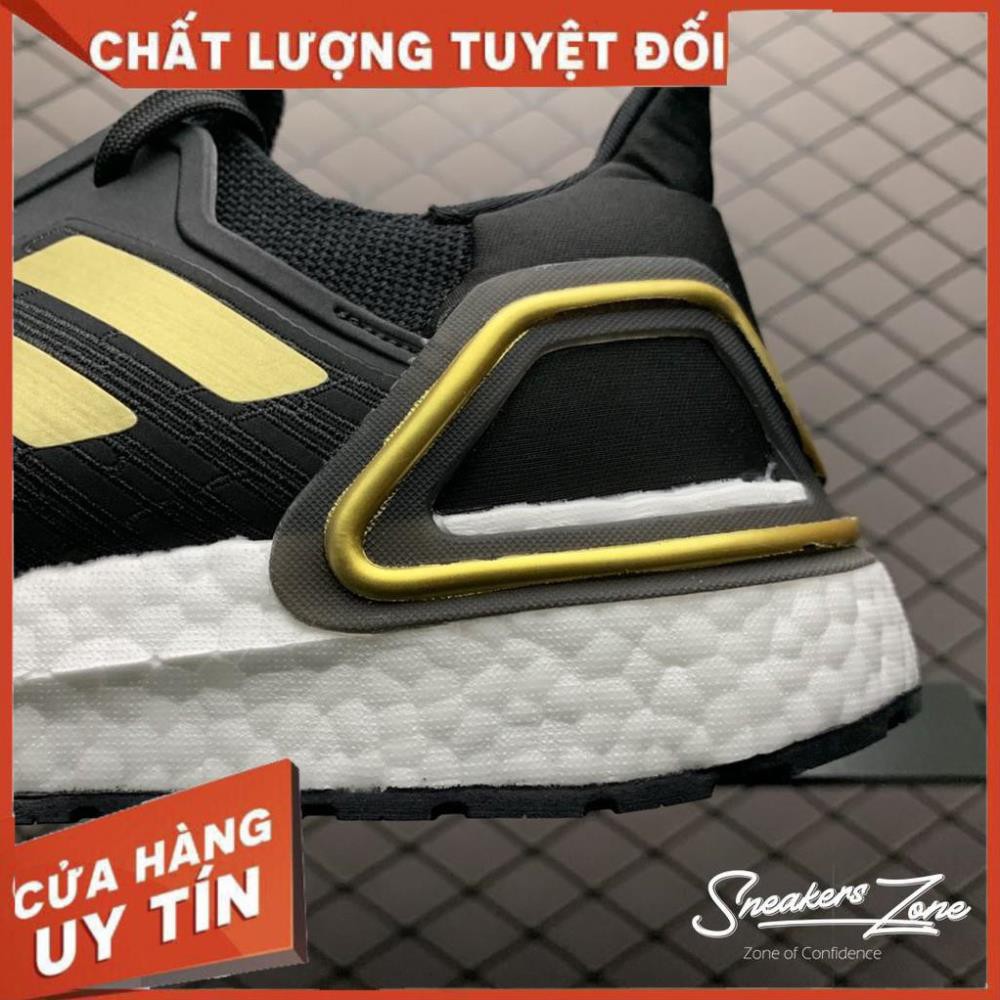 (FREE SHIP + HỘP + QUÀ) Giày thể thao nam nữ ULTRA BOOST 6.0 đen vạch vàng Ultra boost 2020 siêu đẹp cho nam và nữ | BigBuy360 - bigbuy360.vn