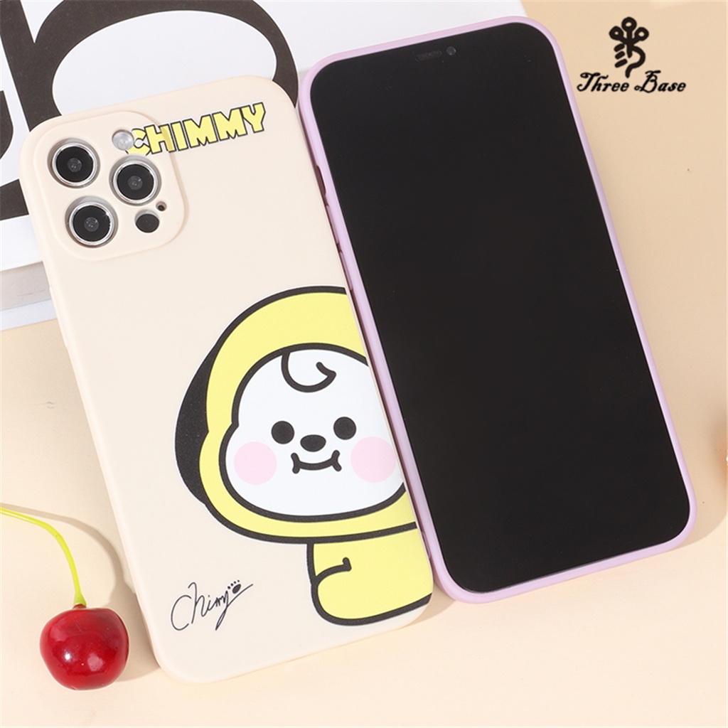 Ốp Điện Thoại Tpu Dẻo In BTS BT21 TATA KOYA RJ MANG CHIMMY SHOOKY Iphone8 7Plus 8plus X XS XR XSMax 11Pro max iphone 11 12