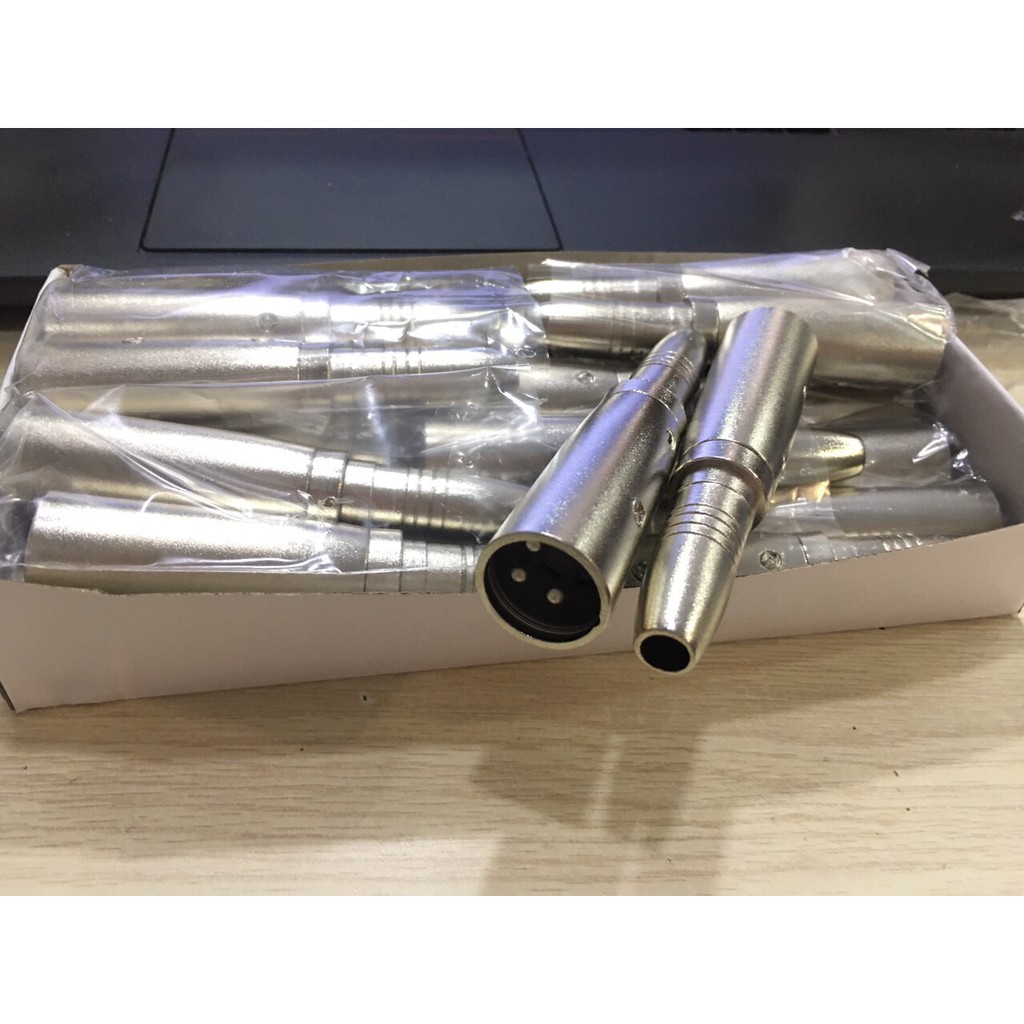 Jack chuyển đổi Canon đực ra 6 ly  cái