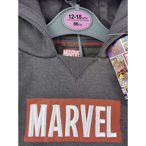 Bộ Nỉ Có Mũ Bé Trai Size 0-36m