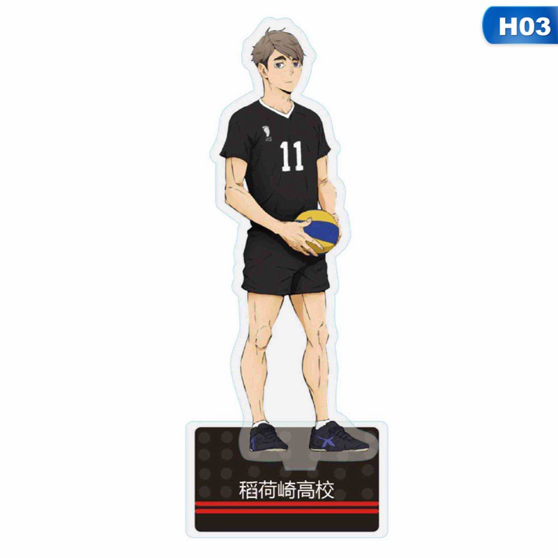 Mô Hình Nhân Vật Anime Haikyuu Bằng Acrylic 15cm