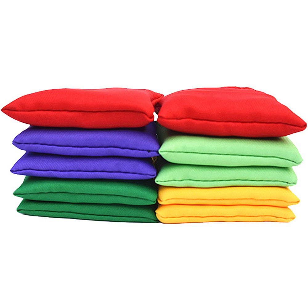 10 Pcs Toy Sandbags Bean Bags Kids Toss Game Carnival Toy Children Throwing Sandbag Ball