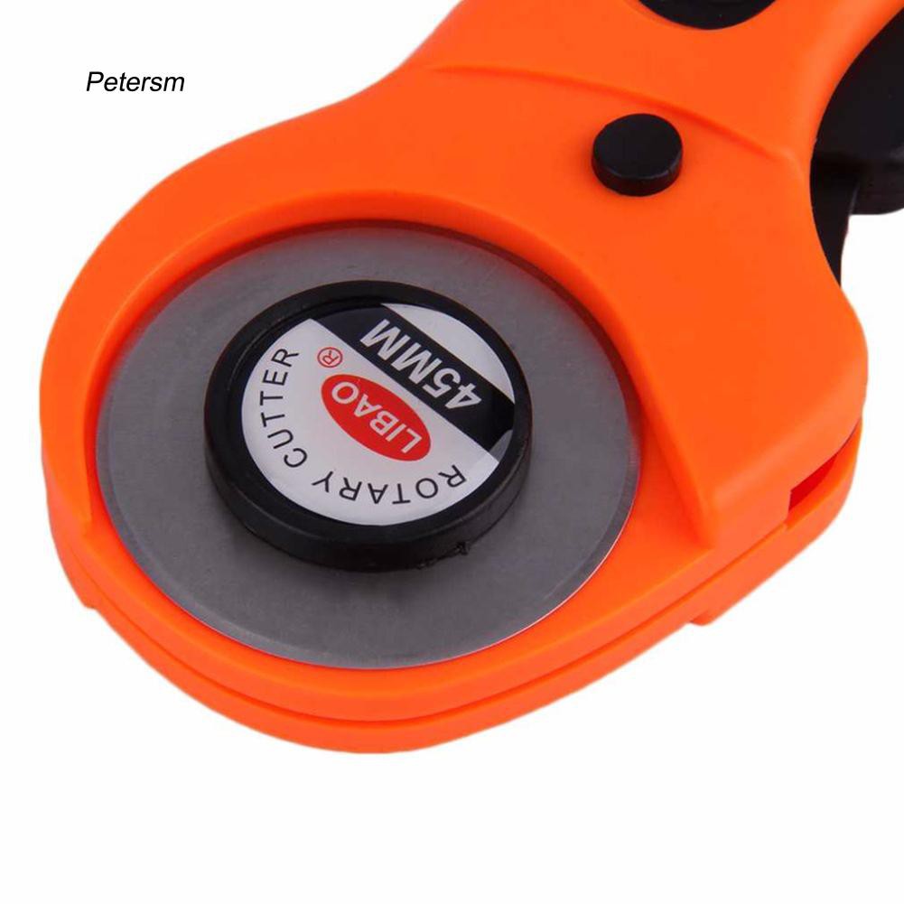 Dao lăn 45mm cắt vải / da / giấy bằng thép không gỉ chất lượng cao