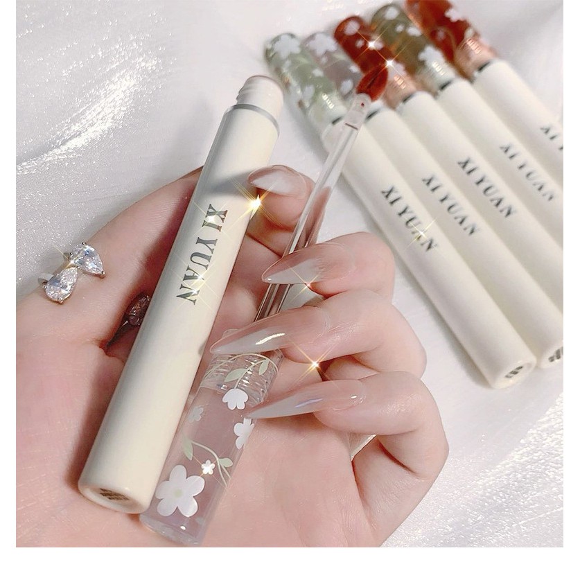 Son Môi Dạng XIYUAN Lỏng Lâu Trôi Chống Thấm Nước Màu Sắc Tự Nhiên Chất Lượng Cao | BigBuy360 - bigbuy360.vn