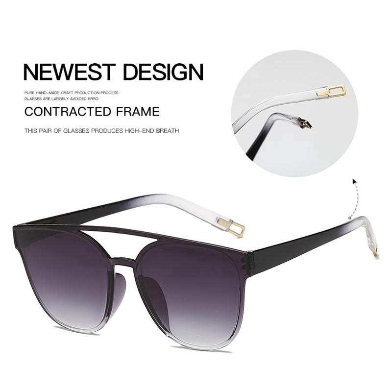 Kính mát gọng trong suốt đơn gỉan cho nam và nữ