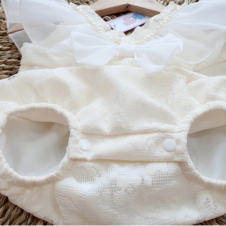 Váy Bé Gái VY DESIGN. Body Váy Đầy Tháng Sơ Sinh 0 12 Tháng, Bodysuit Cho Bé, Đầm Bé Gái, Body Bé Gái