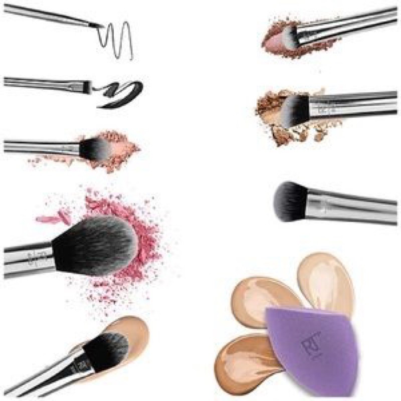 BỘ CỌ MẶT VÀ MẮT REAL TECHNIQUES DISCO GLAM PHIÊN BẢN GIỚI HẠN CHÍNH HÃNG - 9634