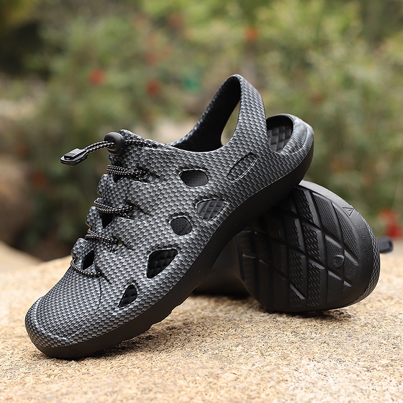 Sản phẩm mới!Giày Sandal Đế Mềm Chống Trượt Không Thấm Nước Đi Biển Cho Nam