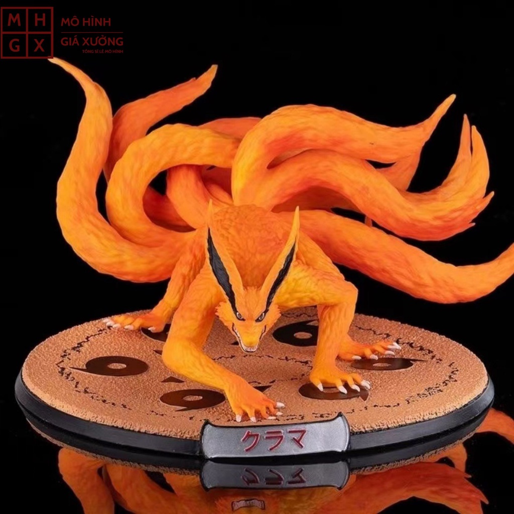Mô Hình Naruto - Cữu Vĩ Kurama Cao 16cm Figure naruto , mô hình giá xưởng