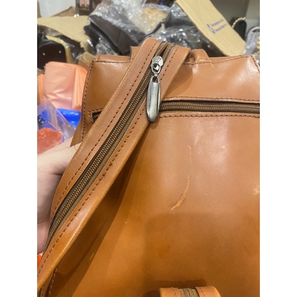 Balo mini mộc vẽ tay sơn dầu