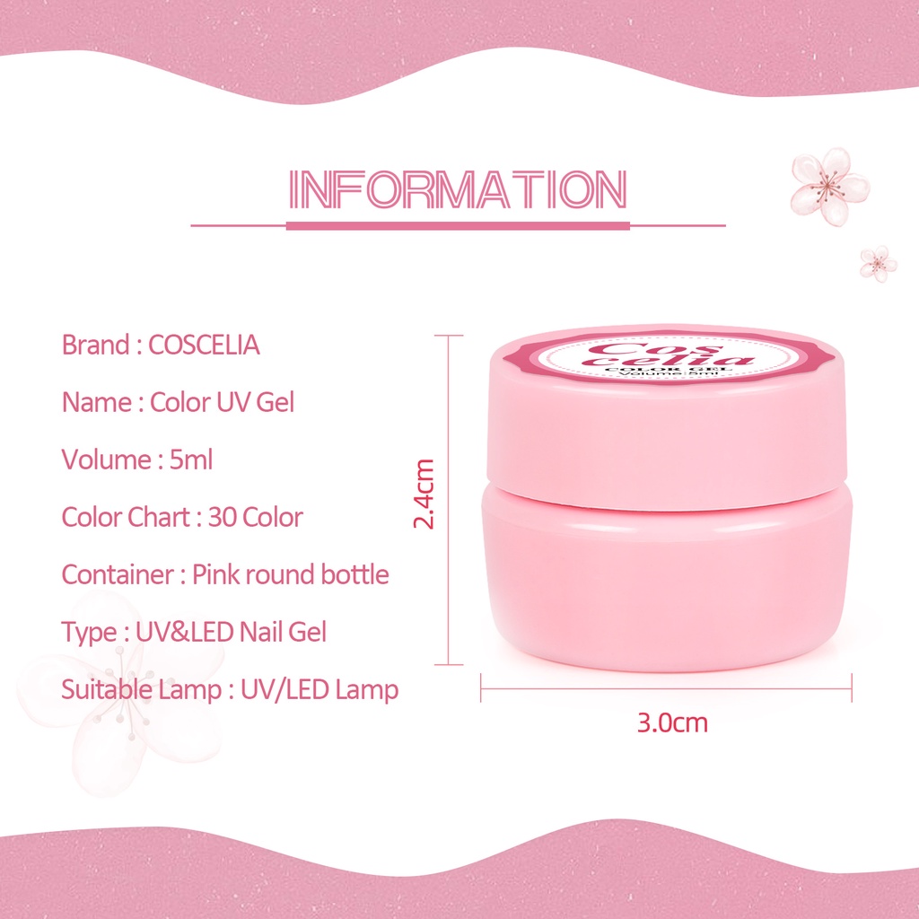 [Hàng mới về] Gel Sơn Móng Tay Diy 1-20 Màu