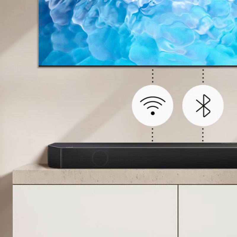 Loa Thanh Soundbar Samsung HW-Q990B/XV 2022 âm thanh vòm 11.1.4 kênh - Hàng chính hãng