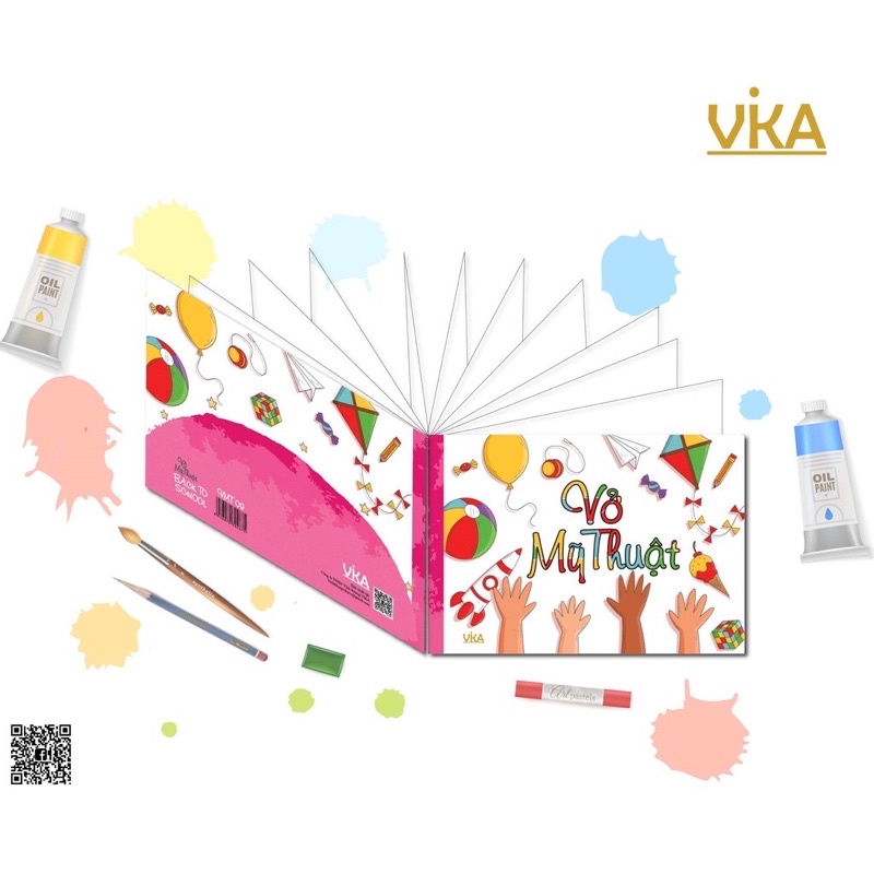 VỞ MỸ THUẬT KHỔ A4