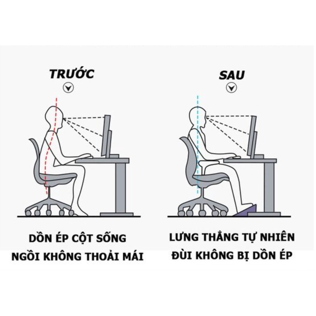 Ghế Gác Chân Công Thái Học Ghế Kê Chân Văn Phòng, Học Sinh, Sinh Viên, Chơi Game