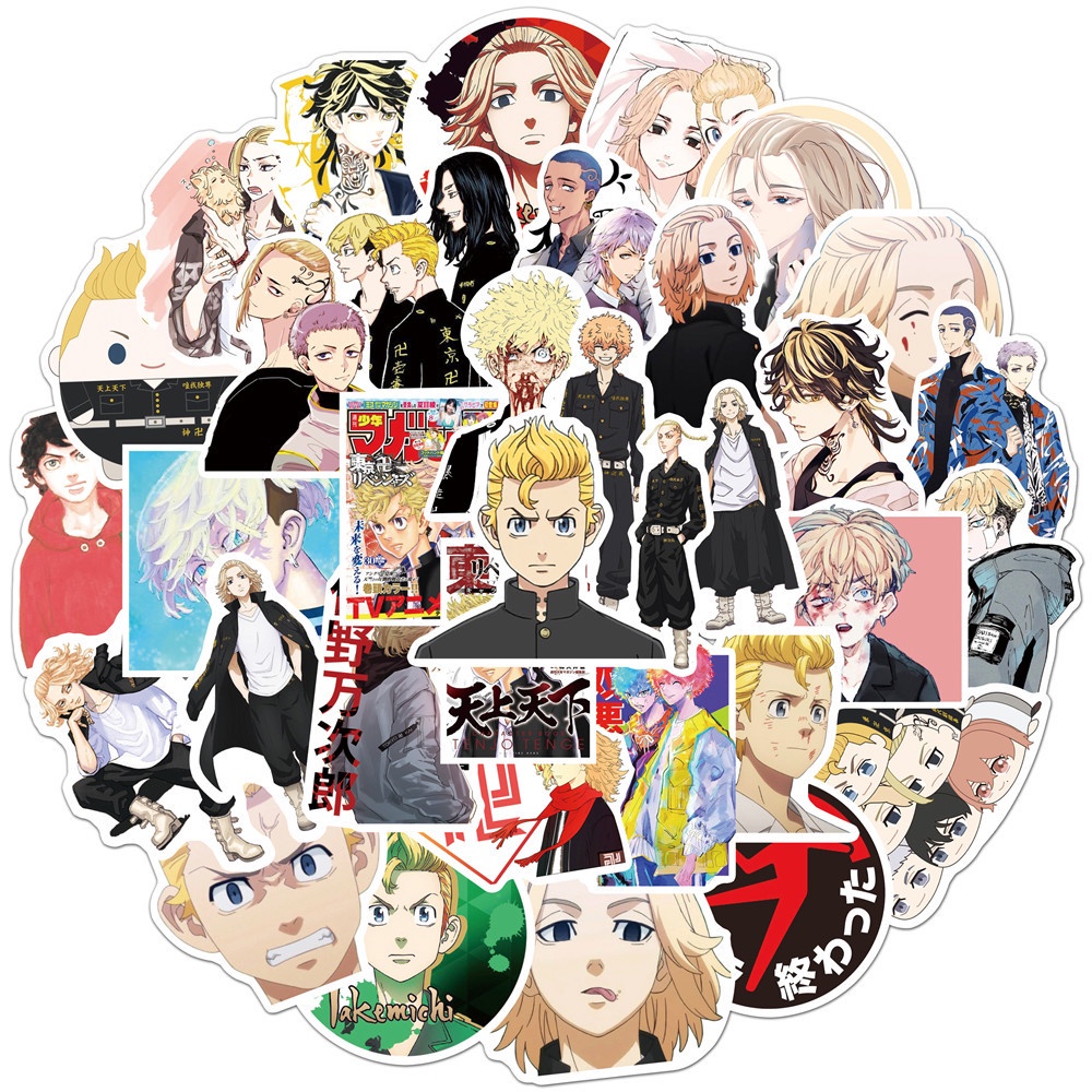 [50 Hình] Hình dán sticker hoạt hình anime Tokyo Revengers - DB.121